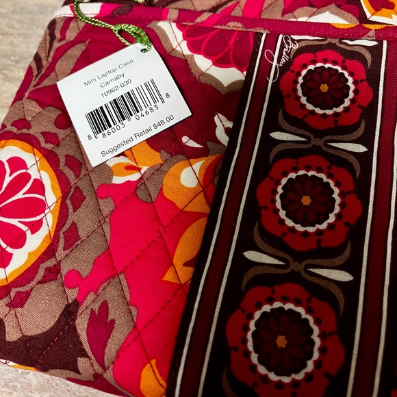 NWT Vera Bradley Carnaby Mini laptop case - Picture 11 of 16